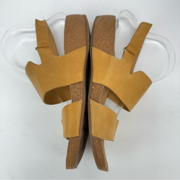 Korks By Kork-Ease size 10 Women’s Yanidel Tan Leather Slingback Sandals - Picture 6 of 9